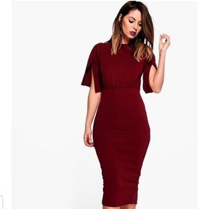 Boohoo midi dress